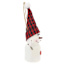 Homespun Holiday Red Buffalo Plaid Snowman Ornament, 4"