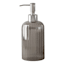 Honeybloom Smoked Glass Soap Dispenser, 8"