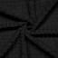 Crosby St. Black Terry Waffle Cotton Washcloth, 13"