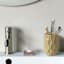 Honeybloom Kate Ceramic Yellow Toothbrush Holder
