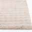 (B883) Crosby St. Beige Bebel Faux Fur Accent Rug, 3x5