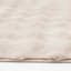 (B883) Crosby St. Beige Bebel Faux Fur Accent Rug, 3x5