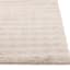 (B883) Crosby St. Beige Bebel Faux Fur Shag Area Rug, 5x7