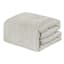 Found & Fable 5-Piece White Grid Jacquard Comforter Set, King