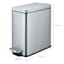 Stainless Steel Step Trash Bin, 9.7l