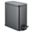 Black Stainless Steel Trash Bin, 9.7l