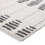 (D613) Tracey Boyd Palermo Grey & White Washable Runner, 3x8