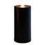 Black LED Pillar Candle with 6-Hour Timer, 3x6