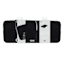 16 Neoprene Laptop Sleeve Black/White