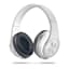 Brushed Metal Bluetooth Headphones White