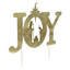 Gold Joy Metal Yard Stake, 24"