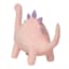 Tiny Dreamers Pink Stegosaurus Shaped Pillow