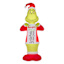 19ft Giant Airblown Grinch with Naughty or Nice List Inflatable
