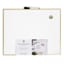 Gold Metal Frame Dry Erase Board, 16x20