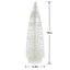 White Glittered Bottlebrush Tree, 16"