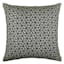 Olive Petal Cut Velvet Throw Pillow, 18"