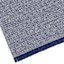 S4 13X19 Blue/Ivory Mix Woven Placemat With Fringe