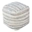 Found & Fable Willow Pouf