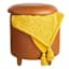 Beau Storage Ottoman, Cognac
