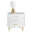 Serena Wooden Cabinet, White