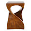 Twist Accent Table, Walnut Finish