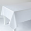 Basics Solid White Tablecloth, 60x84
