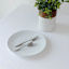 Basics Solid White Tablecloth, 60x104