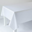 Basics Solid White Tablecloth, 60x104