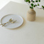 Basics Solid Ivory Tablecloth, 60x104
