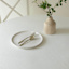 Basics Solid Ivory Round Tablecloth, 70"