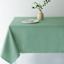 Basics Solid Eucalyptus Green Tablecloth, 60x84