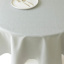 Basics Solid Fog Round Tablecloth, 70"