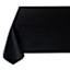 Basics Solid Black Tablecloth, 60x84