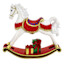 Classic Christmas Rocking Horse, 8.5"