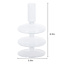 Crosby St. Clear Glass 2-Bubble Taper Candle Holder, 5"