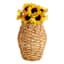 Woven Water Hyacinth Vase, 14"