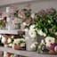 Willow Crossley Tall White Metal Outdoor Planter, Medium