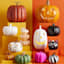Halloween Black Craft Pumpkin, 9"