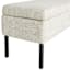Lia Storage Bench - Taupe