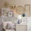 Providence Glass Framed Sketch Window I Fringe Linen Wall Art, 13x15