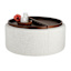 Draper Storage Ottoman, Taupe