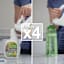 Bona Hard Surface Cleaner Refill Lemon Mint Scent, 128oz
