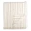 Providence Neutral Stripe Woven Throw Blanket, 50x60