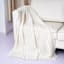Providence Neutral Stripe Woven Throw Blanket, 50x60