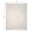 Found & Fable Neutral Arabesque Woven Throw Blanket, 50x60