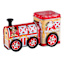 Reindeer Christmas Train Gift Tin
