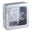 Sparkle Snowflake Square Window Gift Tin