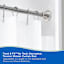 Gloria Brushed Nickel Shower Rod 42-72