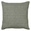 Honeybloom Green Striped Slub Euro Throw Pillow, 24"