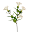 White Natural Touch Honeysuckle Pick, 12"